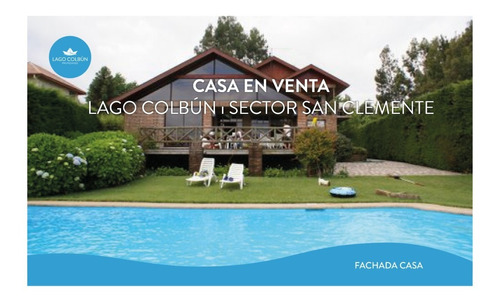 Casa En Venta Lago Colbún - Sector San Clemente