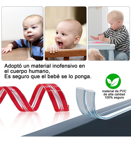 Faixa Protetora De Borda, Proteção De Silicone Anticolisão,
