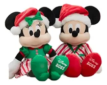 Comprar Mickey Y Minnie Navidad Pareja Peluche Original Disney 2023