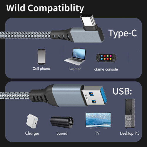Cable De Datos, Conexión Virtual Para Auriculares, Adecuada
