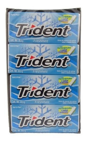 Trident Chicles Freshmint - G A $137