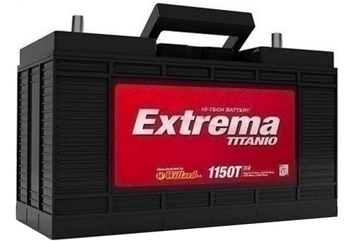 Bateria Willard Extrema 31h-1150t Cartepillar Challenger 75b