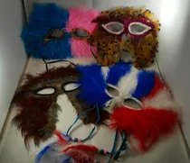 Comprar Antifaces\u002Fmáscaras De Lujo Con Plumas Para Carnaval Ó Fiesta