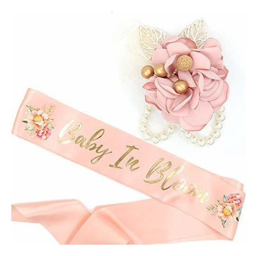 Kit De Ramillete Y Muñeca Baby In Bloom - Blush Peach Baby