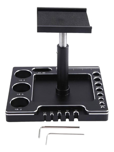 Plataforma De Soporte Para Coche Rc Con Bandeja, Negro