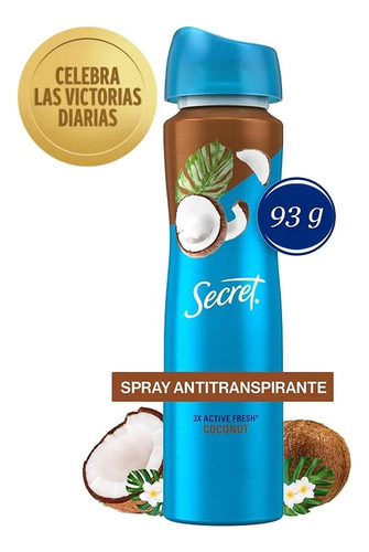 Antitranspirante En Aerosol Para Dama Coco Secret 93 G