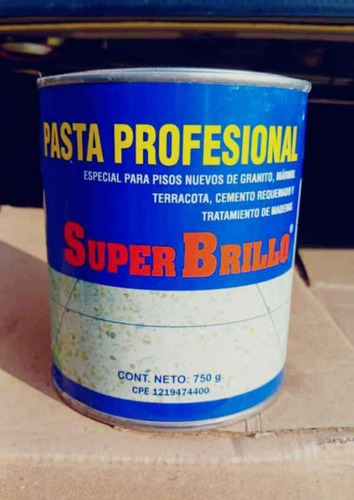 Súper Brillo Cera En Pasta 