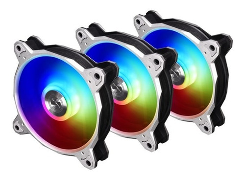 Pack X3 Fans Cooler Lian Li Bora Digital Silver 120mm Argb