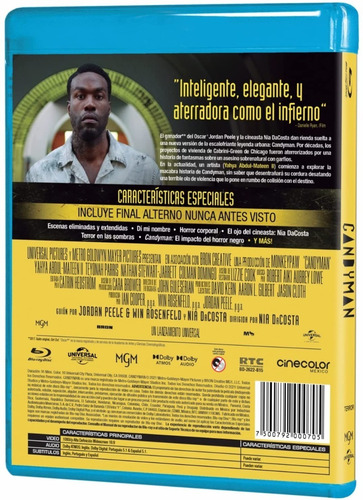 Candyman | Blu Ray Yahya Abdul-mateen Ii Película Nuevo