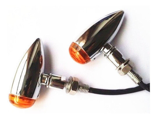 Giros Guiños Moto Bullet Black Harley Custom Cafe Pem
