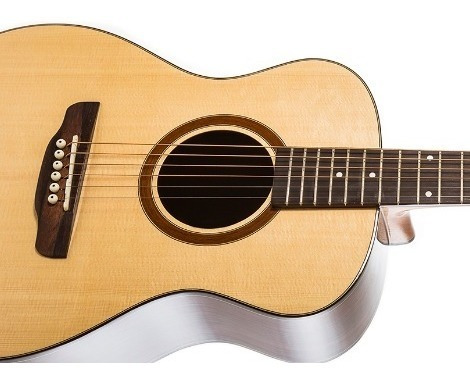Violão Baby Rozini Rx120 Premium Natural Pré Fishman +capa