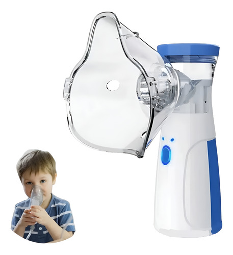 Nebulizador Con Kit Completo Eléctrico Transparente