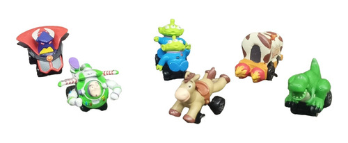 Juguete Set 6 Mini Carritos De Toy Story Disney A Escala