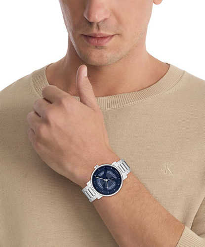 Reloj Automático Calvin Klein Ck Iconic Hombre 40mm Acero