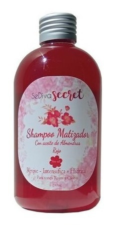Pack X 2 Shampoo Matizador Rojo Aceite De Almendra 