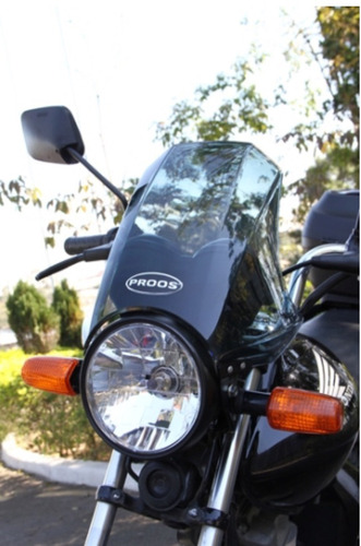Imagen 2 de 6 de Parabrisas De Moto Faro Redondo Brasilero