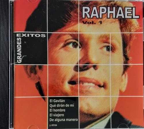 Raphael  Grandes Éxitos Vol 1  Cd  Original  Nuevo