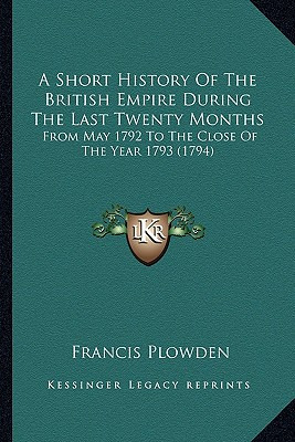 Libro A Short History Of The British Empire During The La...