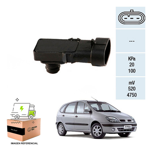 Sensor Map Para Renault Scenic 2.0 1999 2003 F4r 16v