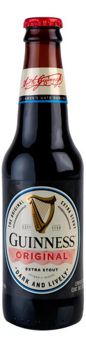Cerveza Guinness Original Stout Porter 325 mL 24 unidades