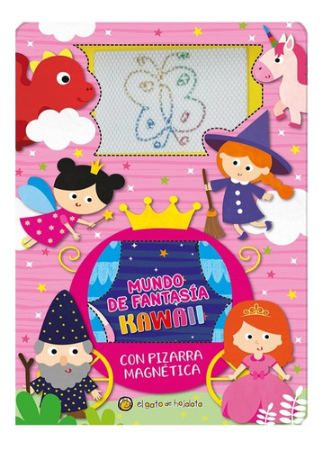 Mundo De Fantasía Kawaii  Pizarra Magnética