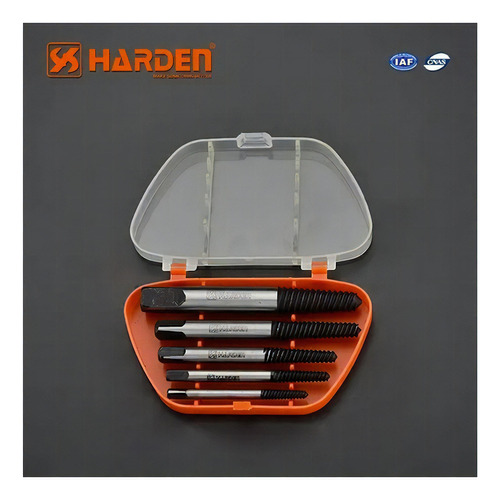 Extractor De Tornillos Cortados Rosca Izquierda Harden Juego