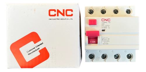 Interruptor Diferencial 4p 40a 30ma 6ka Sec Trifasico Cnc