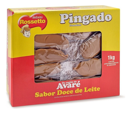 Doce De Leite Pingado 50un X 1kg | Rossetto