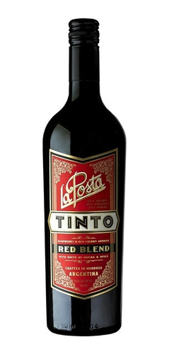 Vino La Posta Tinto Red Blend X 750cc - Enotek Vinos -