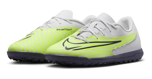 Imagen 6 de 9 de Calzado Nike Jr. Phantom Gxctf 14 Futbol Niños Amarillo