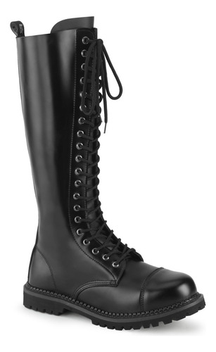 Botas Combate Riot-20 Casquillo 20i Demonia Goth Punk  