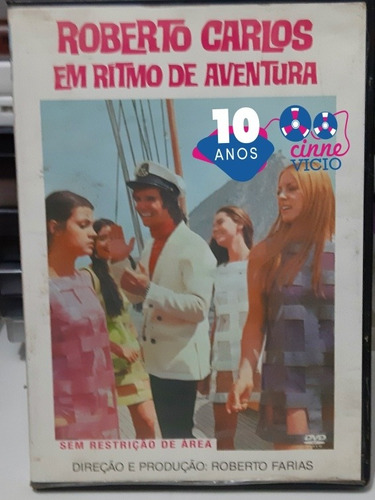 Dvd Original Do Filme Roberto Carlos Em Ritmo De Aventura