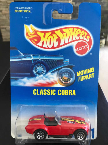 Hot Wheels Classic Cobra , Blue Card