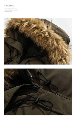 Chaqueta Cálida De Invierno Con Capucha Acolchada De Algodón Para Hombre, Casual, Unisex