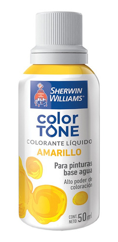Color Tone Entonador Liquido Pintura Al Agua Sherwin W 50ml