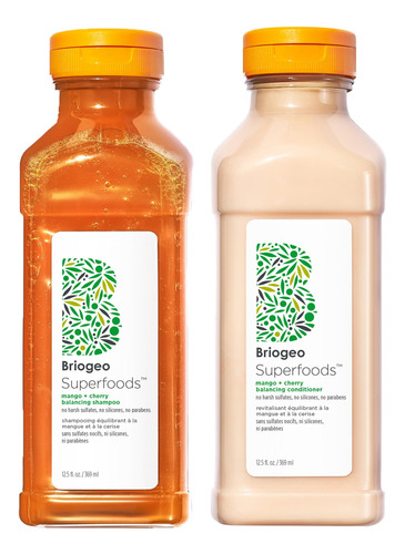 Briogeo Superfoods - Juego De Champu Y Acondicionador Equili