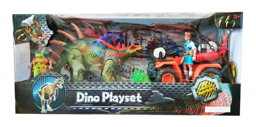 Set De Rescate Dinosaurios Jurassic Jeep Ref. F124-82