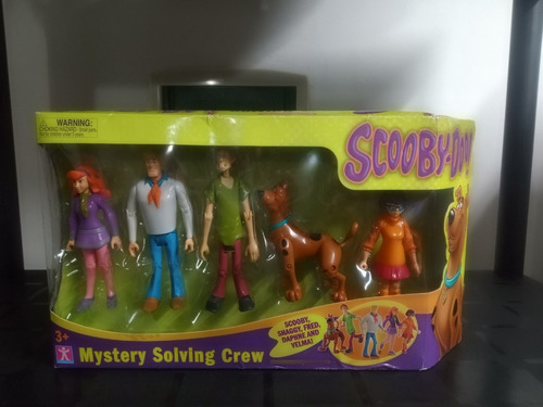 Scooby Doo Mystery Solving Crew Pack X 5 Figuras Articuladas