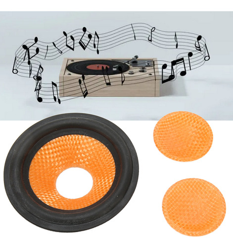 Cono De Altavoz De Papel Para Subwoofer Con Forma De Cono, P