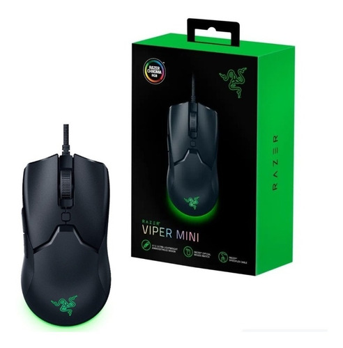 Mouse gamer de juego Razer Viper Mini negro