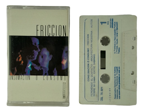 Friccion - Consumacion O Consumo - Cassette