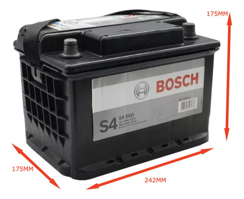 Bateria Bosch S4 Start 12x65 Para Citroen C3 1.4 Hdi 03-12