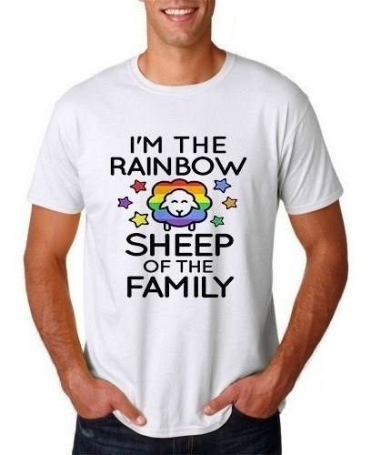 Polera I´m The Rainbow Sheep Of The Family Gay Lgbt 