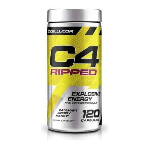 Pre Entreno Cellucor C4 Ripped 120 Capsulas 6 Botes