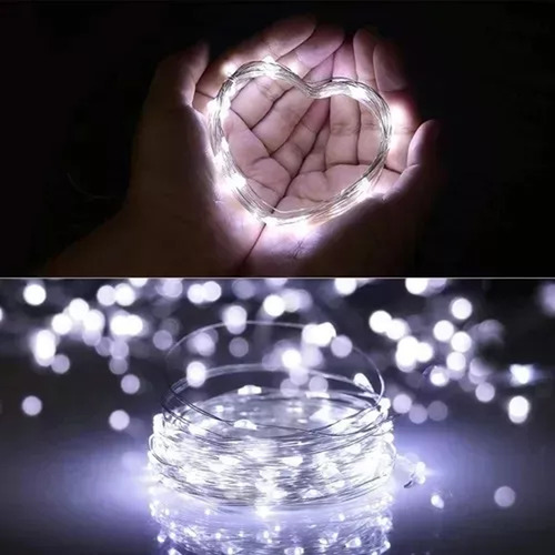 20252025paquete De 6 Luces Decorativas 10 M Tira Led Navidad