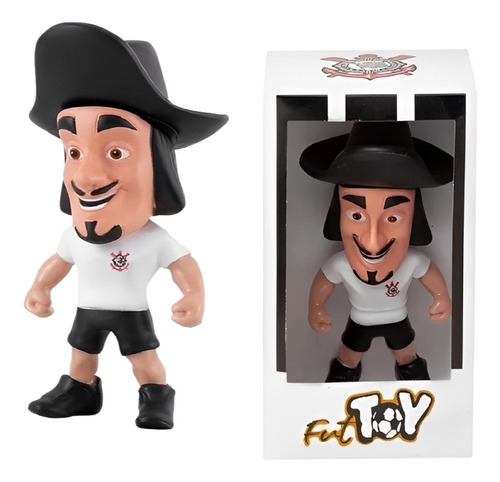 Boneco Mascote Corinthians Mosqueteiro Futebol 5076 Polo Art