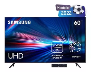 Pantalla Led Samsung 60 Ultra Hd 4k Smart Tv Un60au7000fxzx