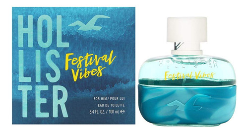 Hollister Festival Vibes Eau De Toilette En Espray Para Homb