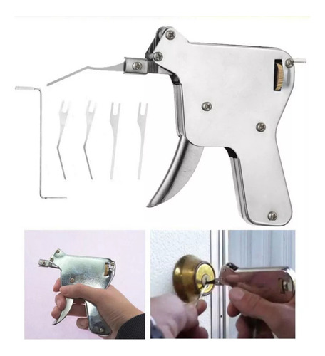 Abridor De Puertas Con Herramientas De Cerrajería Pick Gun S