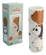Comprar Set 3 Tazas Apilables De Cerámica Osos Escandalosos 330 Ml